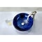 Anzzi Meno Deco-Glass Vessel Sink in Lustrous Blue LS-AZ051 - alternate 6